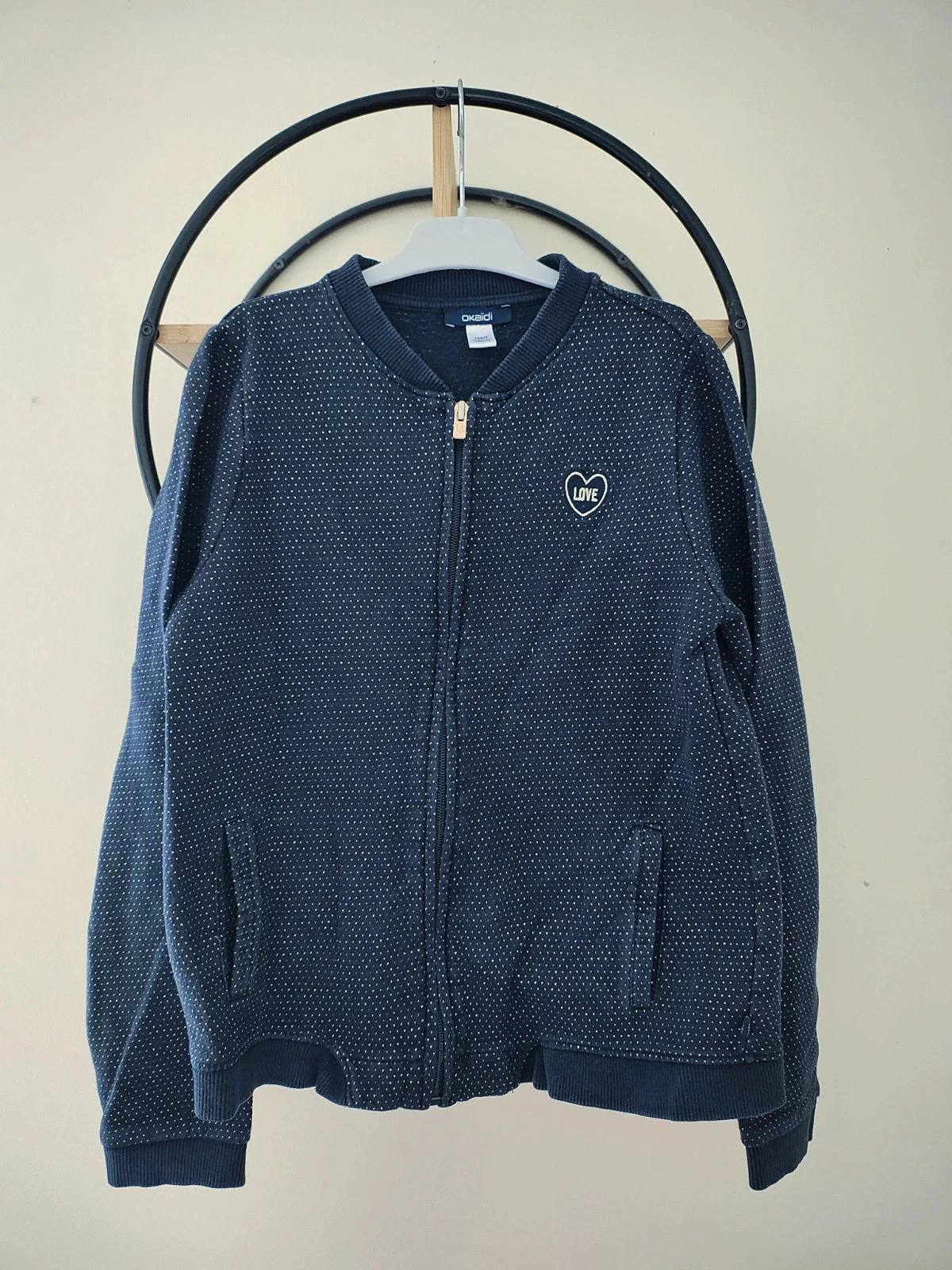 12 ans veste zippée mi saison Okaïdi